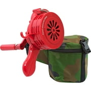 Vixen Horns Hand Crank Siren, Loud Portable Air-raid Hand Held Siren, Manual Operated Siren Horn, Handheld Fire Alarm Tornado Air Raid Siren (Plastic), VXS-1000P