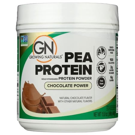 (Pack Of 3) Growing Naturals Protein Pea Chocolate 15.8 Oz
