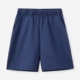 thumbnail image 2 of KPOPLK Toddler Boys Athletic Basketball Shorts Boys Cotton Shorts Summer Clothes for 2t 3t 4t 5t 6t 7t Size 7-8 Years,Navy, 2 of 8