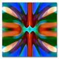thumbnail image 2 of Trademark Fine Art "Tree Light Symmetry Blue Green" Canvas Wall Art by Amy Vangsgard, 2 of 4