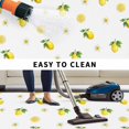 thumbnail image 5 of Cute Lemon Floral Outdoor Rug for Patio/Deck/Porch, Non-Slip Large Area Rug 5 x 8 Ft, Farmhouse Summer Fruits Indoor Outdoor Rugs Washable Area Rugs, Reversible Camping Rug Carpet Runner, 5 of 8