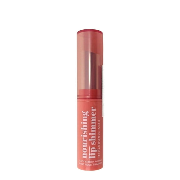 Bath and Body Works Rose Gold Shimmer Nourishing Lip Shimmer (.08 oz / 2.2 g)