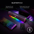 thumbnail image 4 of Razer Leviathan V2 X PC Soundbar with Full-Range Drivers - Compact Design - Chroma RGB - USB Type C Power and Audio Delivery - Bluetooth 5.0 - for PC, 4 of 7