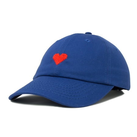 DALIX - DALIX Pixel Heart Hat Womens Dad Hats Cotton Caps Embroidered ...