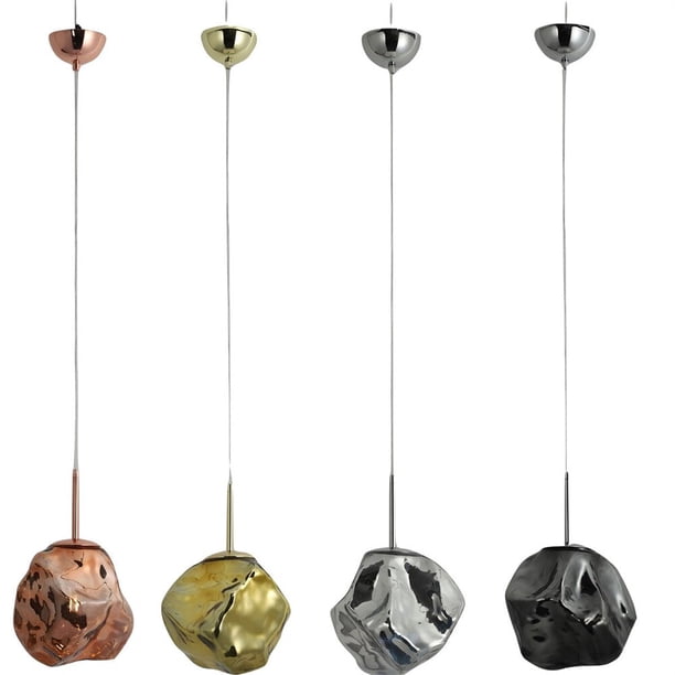 Lámpara de araña de hielo de Lava nórdica INS, luz de mesita de noche de cristal Popular, lámpara colgante creativa para interiores, sala de estar, comedor, Bar, cafetería, cocina