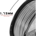 thumbnail image 3 of HATCHBOX Matte PLA 3D Printer Filament, Dimensional Accuracy +/- 0.03 mm, 1 kg Spool, 1.75 mm, Light Lavender, 3 of 5
