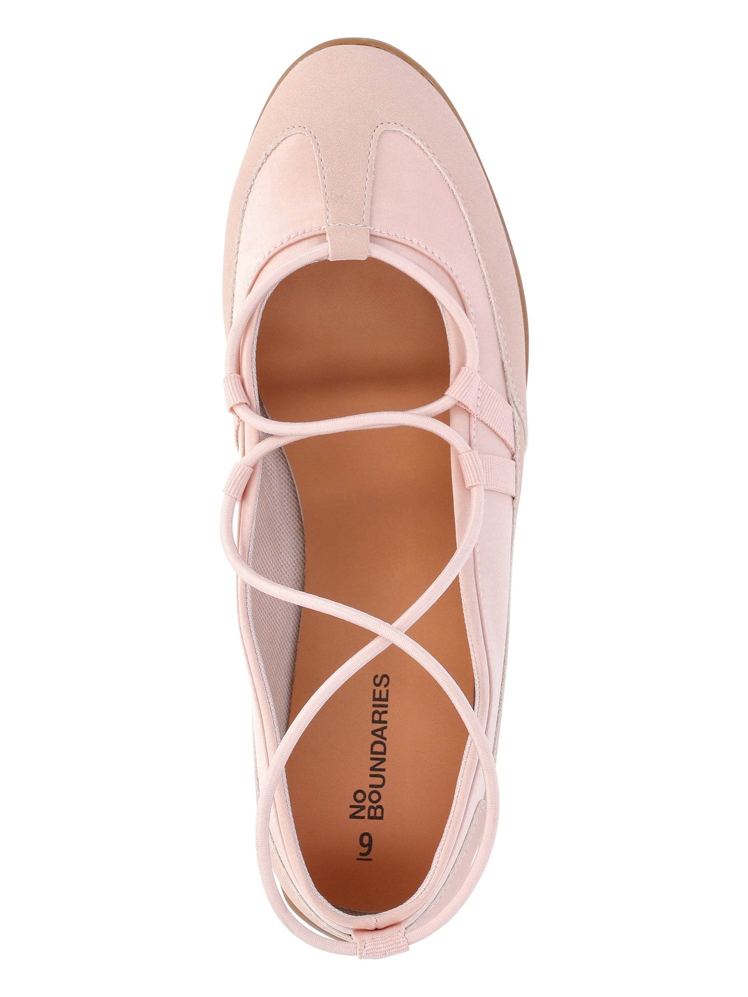 No Boundaries Ballet Flat Sneakers, Women's