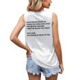 thumbnail image 4 of EKOUSN Womens Summer Crewneck Tank Top Casual Loose Sleeveless Tops Shirts, 4 of 5