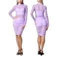 thumbnail image 4 of Kmbangi Femme Col Rond Manches Longues Robe + Gilet + Short, 4 of 5