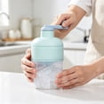 thumbnail image 6 of 1 Pc Snow Cone Machine - Slushie Ice Machine, Manual Shaved Ice Machine for Snow Cones, Portable Snowcone Machine Maker and Ice Shaver, 9.44 Inch, Blue, 6 of 9