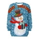 thumbnail image 5 of Sudaderas Navideñas de Cuello Redondo Para Mujer, Sudaderas Con Capucha de Manga Larga, Estampado Informal, Tops Holgados Con Cordón Y Bolsillos Odeerbi ODB193127, 5 of 6