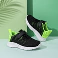 thumbnail image 5 of Quealent Toddler/Little Kid Boys Girls Shoes Running Sports Sneakers Green for Size 2.5, 5 of 9