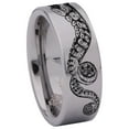thumbnail image 3 of Octopus Tentacle Tungsten Carbide Ring, 3 of 6