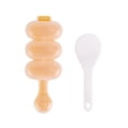 thumbnail image 1 of Molds Small Globule Shape Shake Rice Maker Shaper DIY Mold and Rice Spoon Tool Set for Kitchen (Orange), 1 of 8