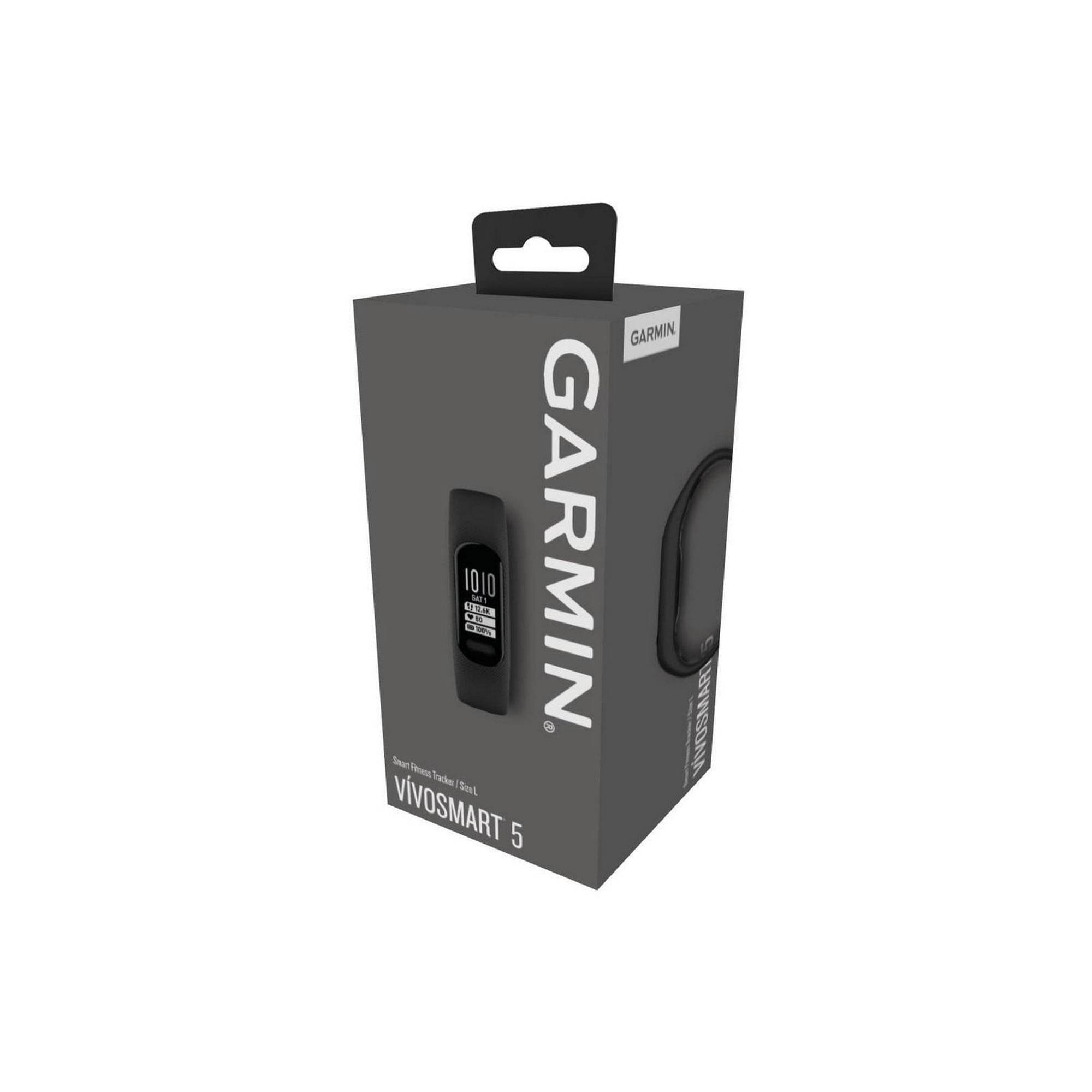 Garmin vivosmart 5 Fitness Tracker Large Black Walmart