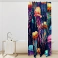 thumbnail image 2 of Jellyfish Waterproof Printed Shower Curtain Set with Hooks for Bathroom Decoration, 2 of 5