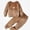 Khaki, variant on ITSAME Baby Boys Girls 2 Piece Fleece Outfit Cartoon Print Crewneck Pullover and Jogger Pants Warm Loungewear Set Size 12M