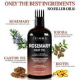 thumbnail image 3 of Rosemary Oil for Hair Growth with Castor Oil, Jojoba Oil, and Biotin, 3 of 8