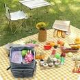 thumbnail image 2 of Large Capacity Thermal Bag Thickened Outdoor Oxford Cloth Ice Pack Heat and Cold Insulation Large Capacity Portable Multifunctional Lunch Bag Suitable for Outdoor Gatherings, 2 of 5
