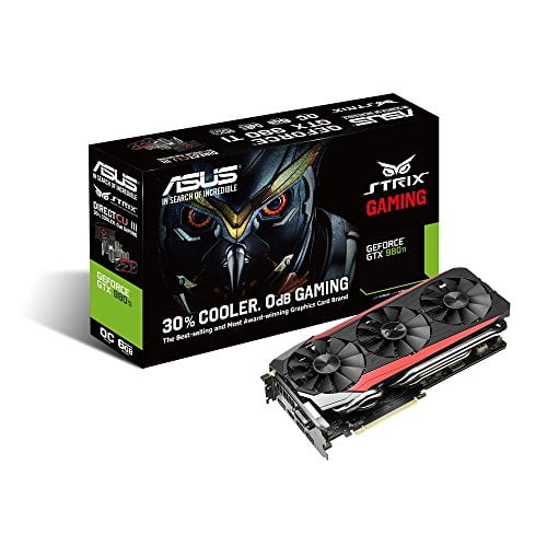 ASUS STRIX GeForce GTX 980TI Overclocked 6 GB DDR5 384-bit