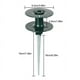 thumbnail image 3 of Guías para mangueras de jardín de alta resistencia, accesorios para jardinería, abrazaderas para mangueras, ruedas guía para tuberías de agua, clavos para el suelo y ruedas para tuberías Akmoler, 3 of 9