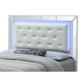 thumbnail image 2 of Hollywood Hills White Queen Panel Bed, 2 of 5