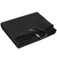 thumbnail image 3 of Toalla de Golf 2 Colores Dise?o de gofres Toalla de Golf de algodón Puro con Gancho para Limpiar el Sudor Deportivo(Negro) Unbranded 2715200062312, 3 of 7