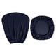 thumbnail image 3 of Protector de silla giratoria, funda para silla de oficina, funda para silla de comedor, elástica azul marino, 3 of 9