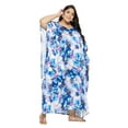 thumbnail image 4 of Gypsie Blu Women Long Kaftan Plus Size Casual Ladies Printed Maxi Dress Online, 4 of 7
