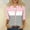 Pink, variant on Clearance Mrasaso Button Down Shirts for Women 3/4 Length Sleeve Lightweight Summer Cardigan Casual V Neck Three Quarter Length Cute Tops