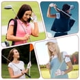 thumbnail image 6 of HANDLANDY Womens Golf Glove Fingerless Left Hand 1 Pack, Breathable Ladies Summer Golf Glove with Non-Slip Grip for Women Golfers, 6 of 7