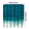 thumbnail image 3 of Shower curtain,Shower Curtain 70x70 Inch With 12 Plastic Hooks Waterproof Shower Curtain Bathroom Heavy Side Shower Curtain Machine Washable Quick Dry, 3 of 8