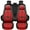 Black-Red, variant on Universal Full Car Seat Covers for 5 Seats, Black-Red Contrast Design, All-Season Auto Seat Protector Set for Cars SUVs Trucks, Full Surround Interior Upgrade