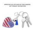 thumbnail image 3 of American Flag Keychain Key Ring Handbag Hanging Gift Pendant Decorations (US Flag), 3 of 9