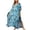 Sky Blue, variant on Minjewel Colorful Floral Beach Cover Up Robe for Women, Lightweight Long Sleeve Bikini Cover Up, Swimsuit Coverup,,Sun protection,Bathing Suit for Women,Black One Size