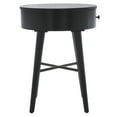 thumbnail image 3 of SAFAVIEH Scully 1 Drawer Nightstand, Black/Gold Knobs & Cross Bar, 3 of 14