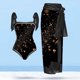 thumbnail image 1 of Traje De Baño Damas Traje de baño Mujer Playa Atlético Moda con vestido para accesorios femeninos (manchas S) Negro 2pcs Sywqhk Para Estrenar, 1 of 3