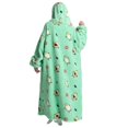 thumbnail image 1 of Blanket Sweatshirt, Oversized Printing Pattern Blanket Hoodie Hooded Pocket For Birthday ANGGREK Otros, 1 of 6