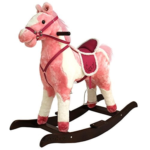 rainbow rocking horse