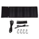 thumbnail image 1 of Bolsa de panel solar portátil, funda de cargador de panel solar plegable de silicio monocristalino de 20 W para emergencias al aire libre, senderismo, mochilero, camping, 1 of 8