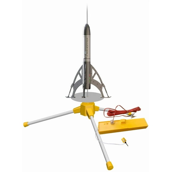 Estes Star Hopper Model Rocket Launch Set, Beginner Skill Level Kit with Mini Launch Controller and Mini Launch Pad (2427)
