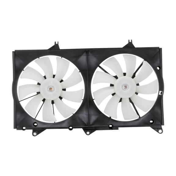 TYC 620870 Radiator and Condenser Fan Assembly for LEXUS ES300 TOYOTA SOLARA Fits select: 2004-2008 TOYOTA CAMRY SOLARA