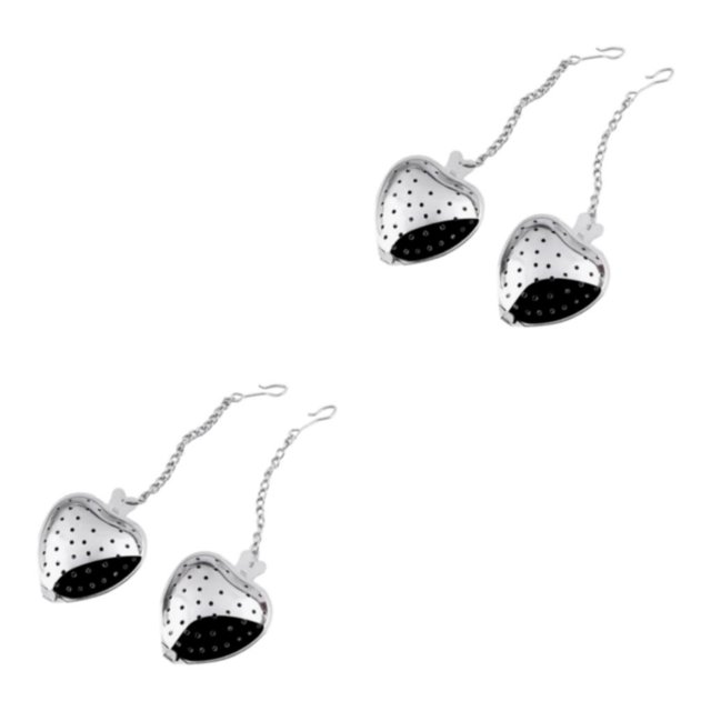 Destyer 50x Premium Tea Strainer Spoon For Loose Leaf Tea Food Grade Non-toxic And Hot-resistant Tea Infuser Type 2 2Set