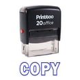 thumbnail image 1 of Printtoo Rubber Stamp Office Stationary COPY Self Inking Custom Stamp-Blue, 1 of 1