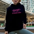 thumbnail image 2 of Golf Always Makes Me So Damned Angry, Golf Player, Golfing or Golfer Themed Merch Gift, Navy Blue Hooded Sweatshirt or Hoodie, Small, 2 of 5