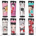 thumbnail image 2 of Vaso de agua original de Betty Boop, práctico vaso de dibujos animados, sencillo vaso con aislamiento de doble capa, regalo de cumpleaños, colección de pasatiempos, 2 of 5