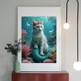 thumbnail image 2 of Diamond Art Kits for Adults - 5d Underwater Cat Fantasy Scene Diamond Painting for Adults, Diamond Art for Adults Beginners, Diamond Painting Kits for Adults for Home Wall Decor, 2 of 7