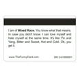 Aromabug Funny Fake Bankcard Mixed Race Card, Fade Resistant, 4 Pack