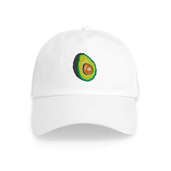 CafePress - Avocado Cap - Adjustable 100% Brushed Unisex Casual Cotton Baseball Cap, Beige, 1