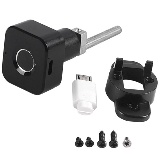 Cerradura de seguridad digital con huella dactilar inteligente para cajón de gabinete con carga USB